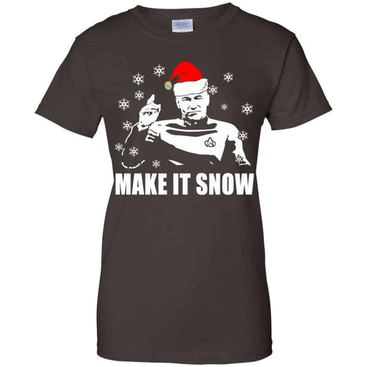 Make It Snow Star Trek Shirt, Hoodie, Tank