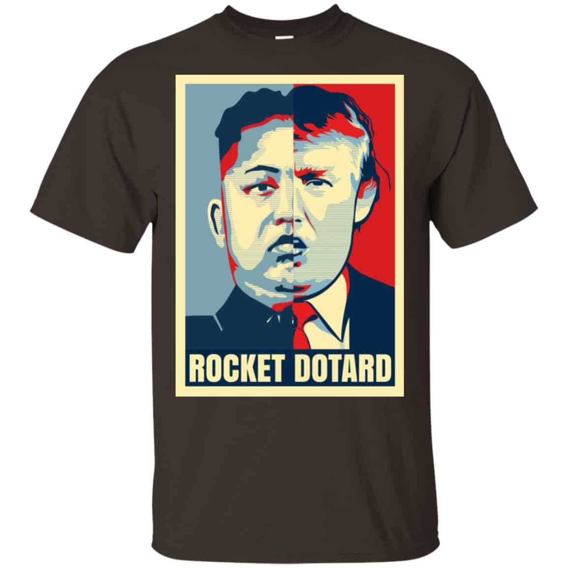 Rocket Dotard Kim Jong-un Donald Trump Shirt, Hoodie, Tank