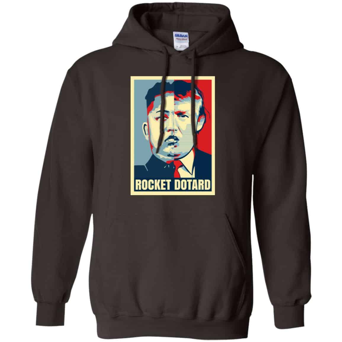 Rocket Dotard Kim Jong-un Donald Trump Shirt, Hoodie, Tank