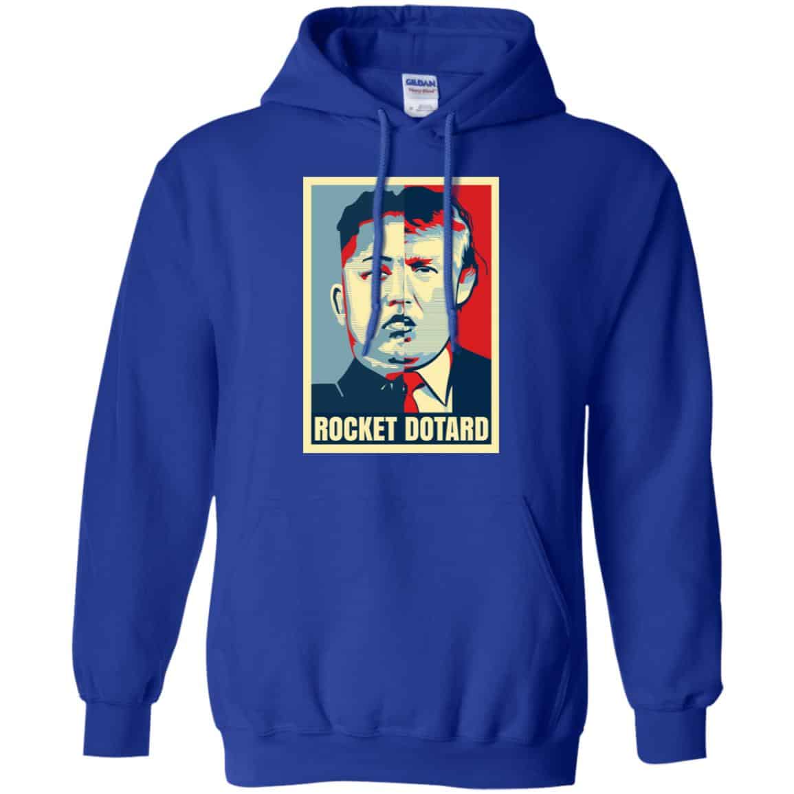Rocket Dotard Kim Jong-un Donald Trump Shirt, Hoodie, Tank