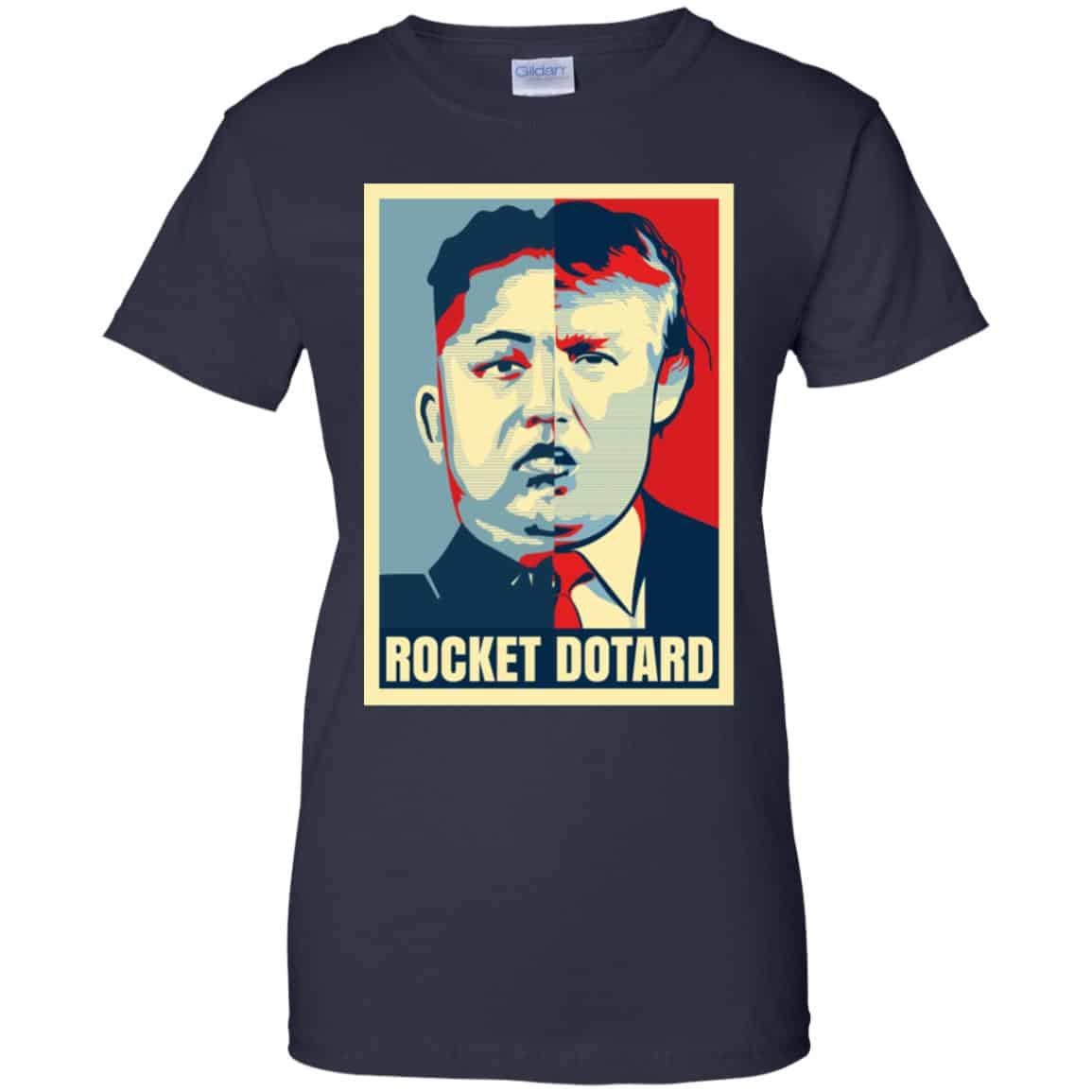 Rocket Dotard Kim Jong-un Donald Trump Shirt, Hoodie, Tank