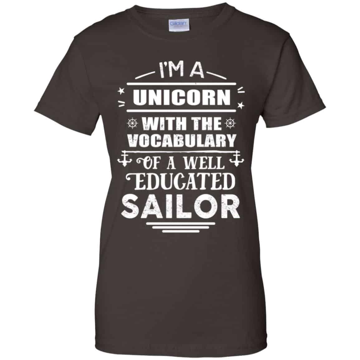 I’m A Unicorn With The Vocabulary Of A Well Educated Sailor Shirt, Hoodie, Tank