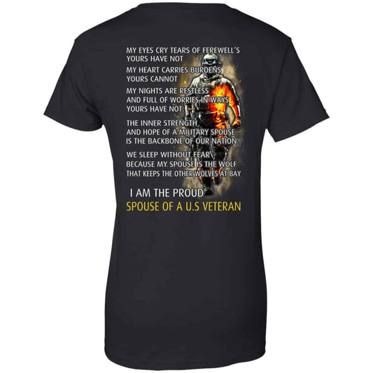 
	I Am The Proud Spouse Of A U.S Veteran T-Shirts, Hoodie, Tank