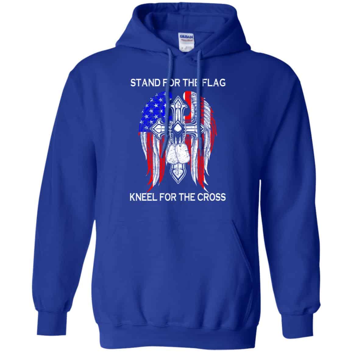 Veteran: Stand For The Flag Kneels For The Cross T-Shirts, Hoodie, Tank