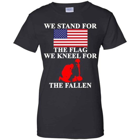 
	Veteran: We Stand For The Flag We Kneels For The Fallen T-Shirts, Hoodie, Tank