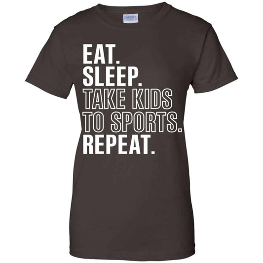Eat Sleep Take Kids To Sports Repeat Shirt, Hoodie, Tank