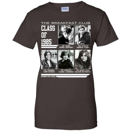 The Breakfast Club Class Of 1985 T-Shirts, Hoodie, Tank