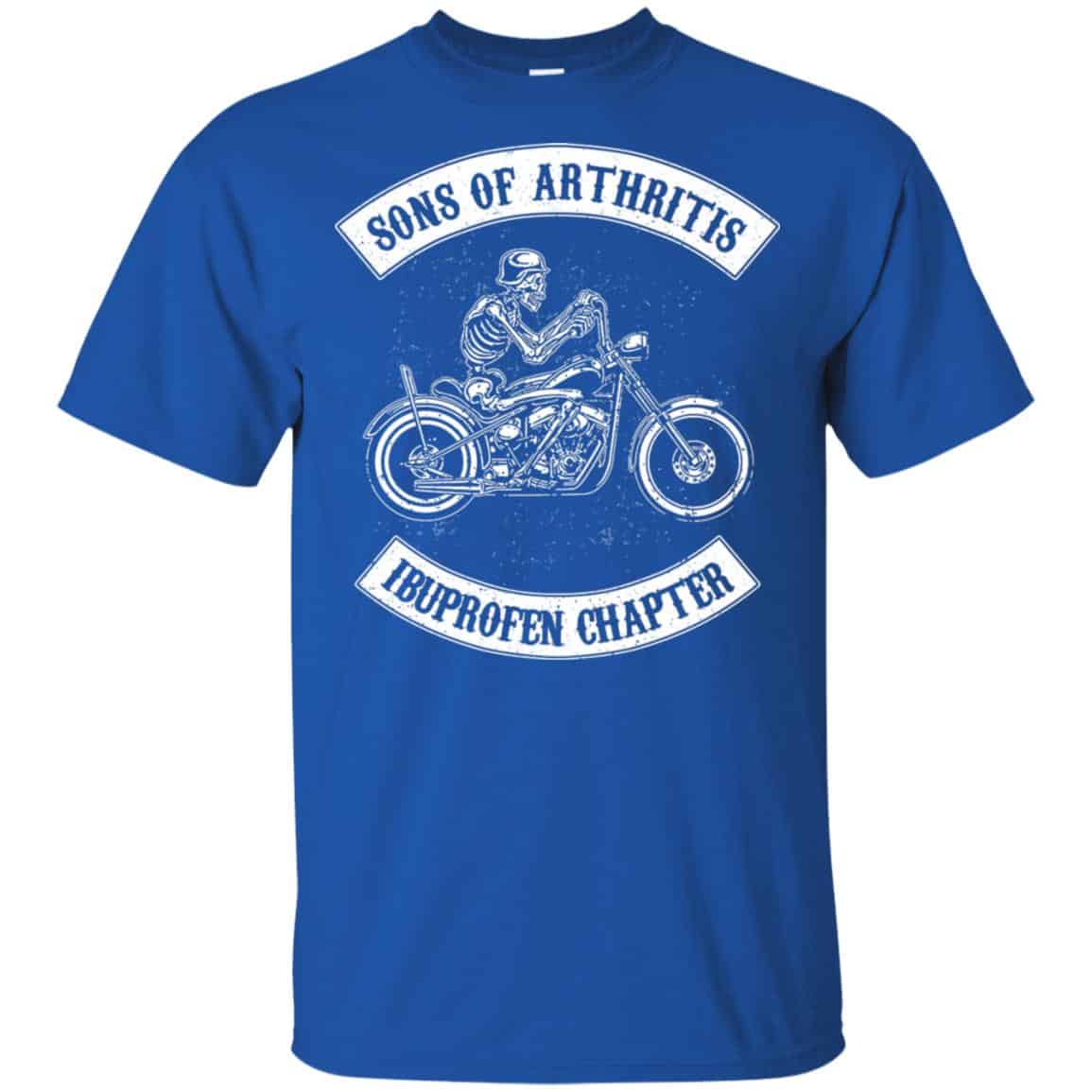 Sons Of Arthritis Ibuprofen Chapter Funny Motorcycle Shirt, Hoodie, Tank