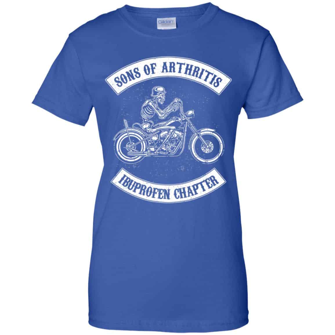 Sons Of Arthritis Ibuprofen Chapter Funny Motorcycle Shirt, Hoodie, Tank