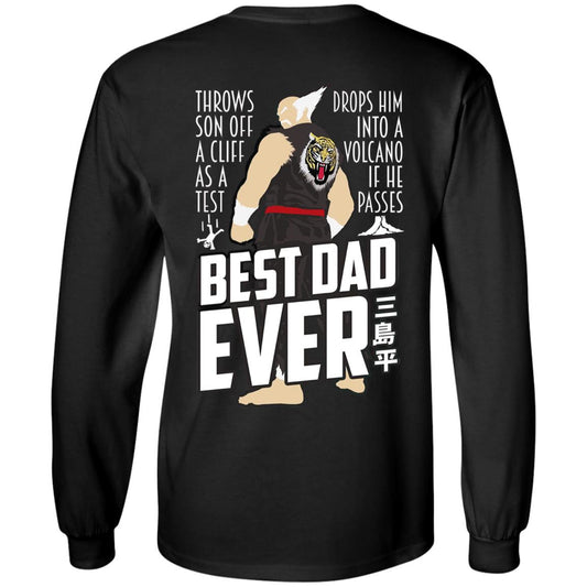 Throws Son Off A Cliff As A Test Drops Him Into A Volcano If He Passes Best Dad Ever Shirt, Hoodie, Tank