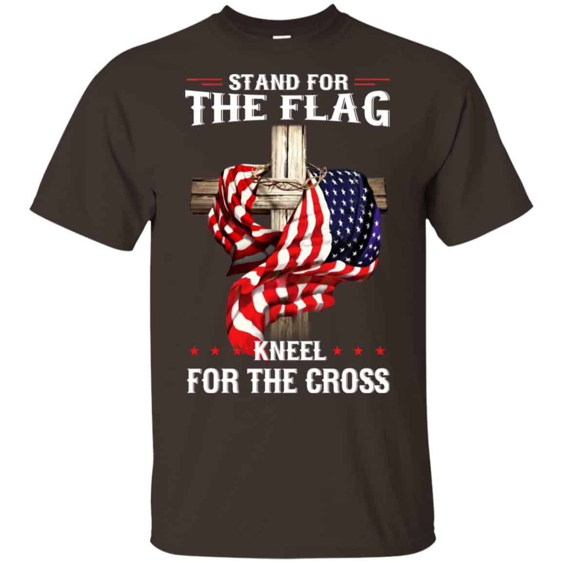 Stand For The Flag Kneel For The Cross T-Shirts, Hoodie, Sweater