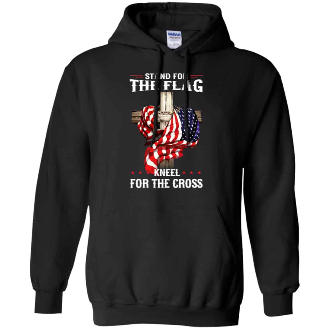 Stand For The Flag Kneel For The Cross T-Shirts, Hoodie, Sweater