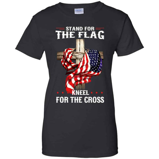 
	Stand For The Flag Kneel For The Cross T-Shirts, Hoodie, Sweater