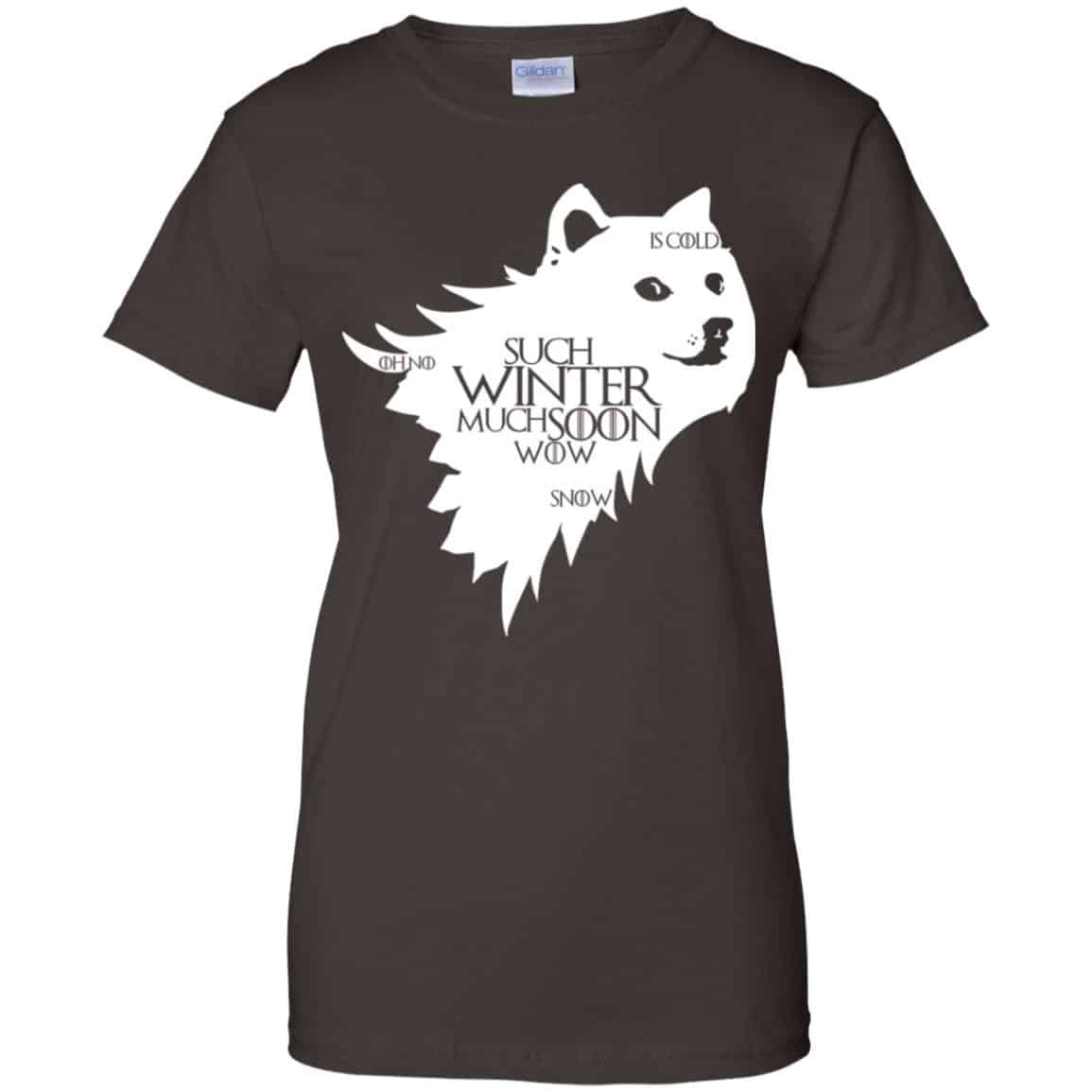 Game Of Thrones: Doge Such Winter Much Soon Wow T-Shirts, Hoodie, Tank