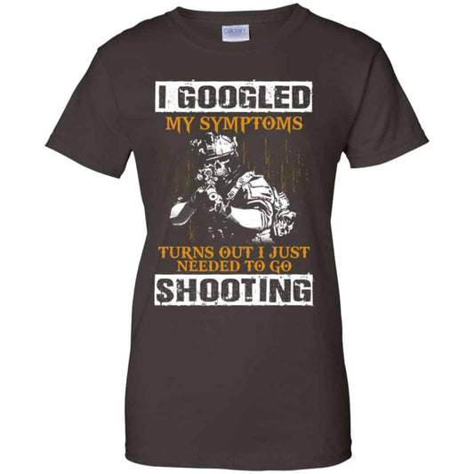 I Googled My Symptoms Turns Out I Just Needed To Go Shooting Shirt, Hoodie, Tank