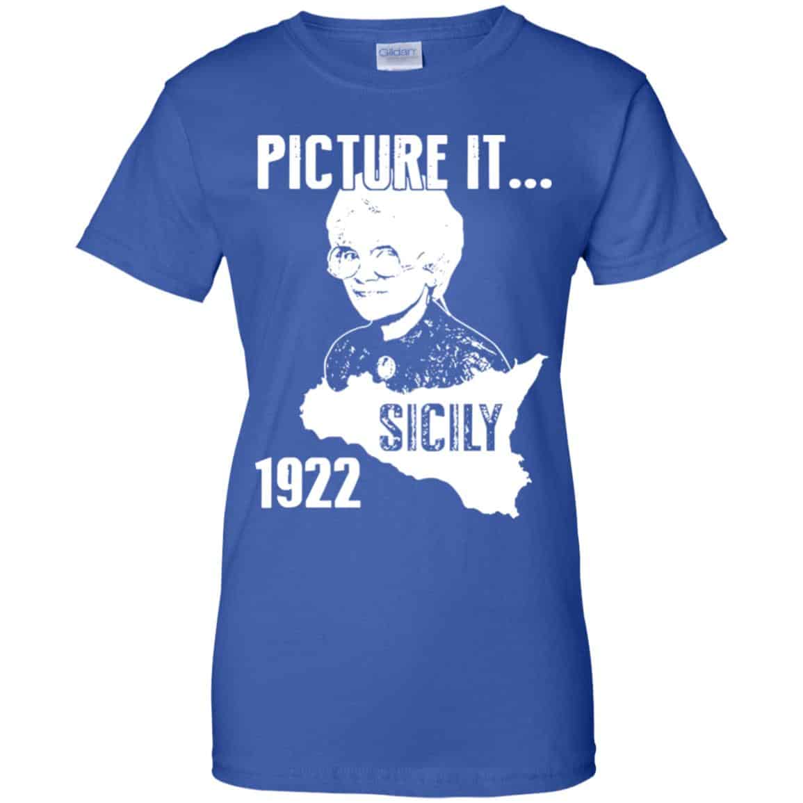 Picture IT Sicily 1922 Golden Girls Shirt, Hoodie, Tank