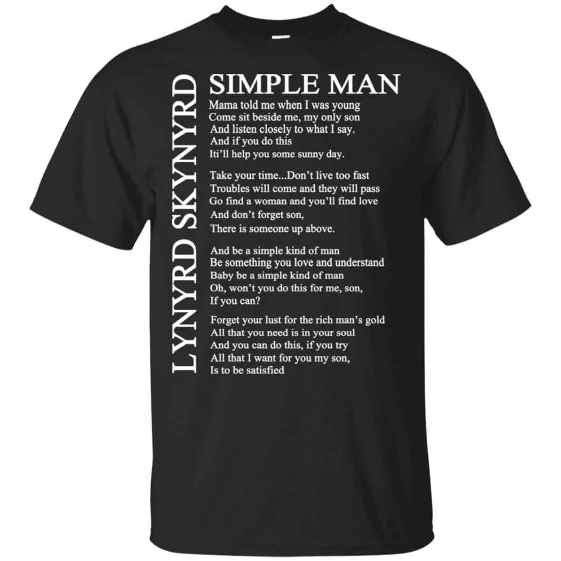 Lynyrd Skynyrd Simple Man Shirt, Hoodie, Tank