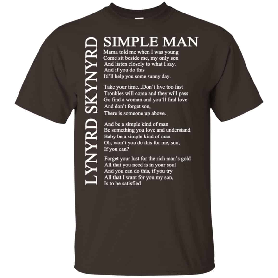 Lynyrd Skynyrd Simple Man Shirt, Hoodie, Tank
