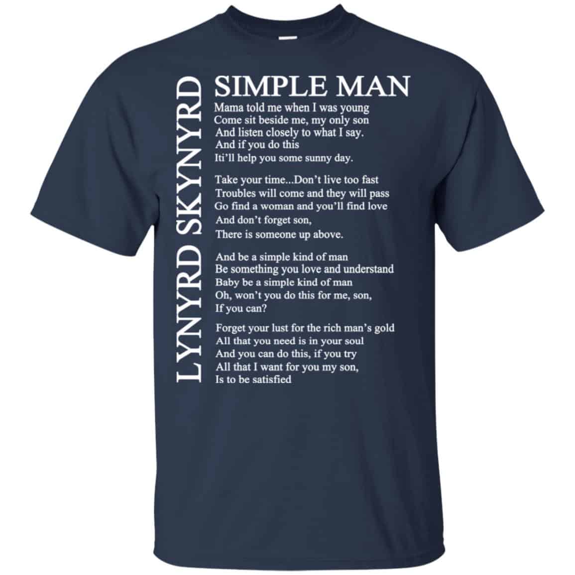 Lynyrd Skynyrd Simple Man Shirt, Hoodie, Tank