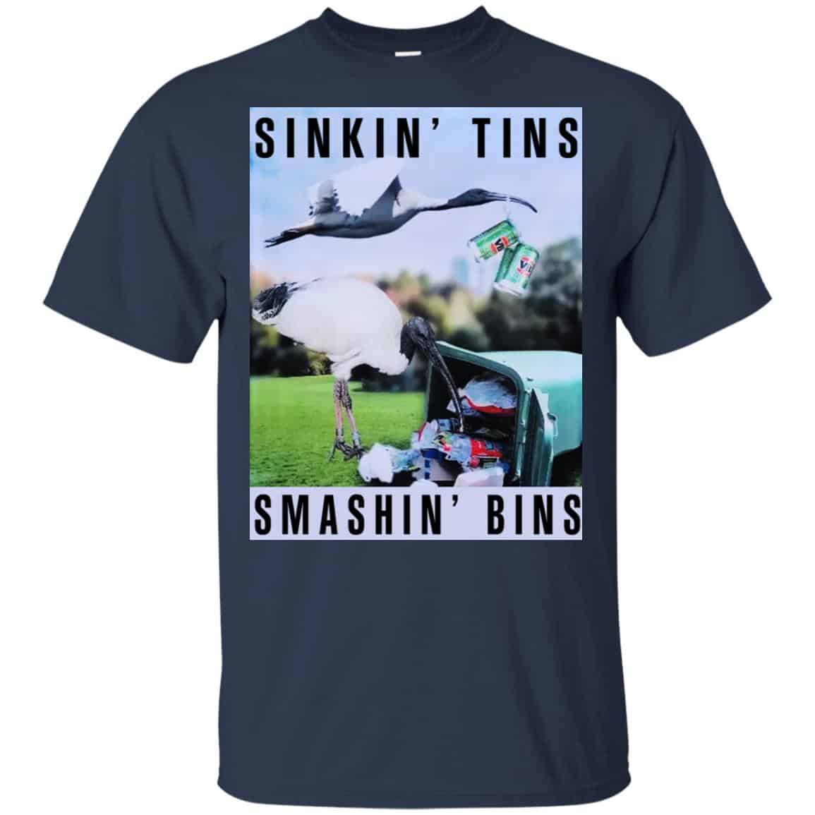 Sinkin Tins Smashing Bins Shirt, Hoodie, Tank