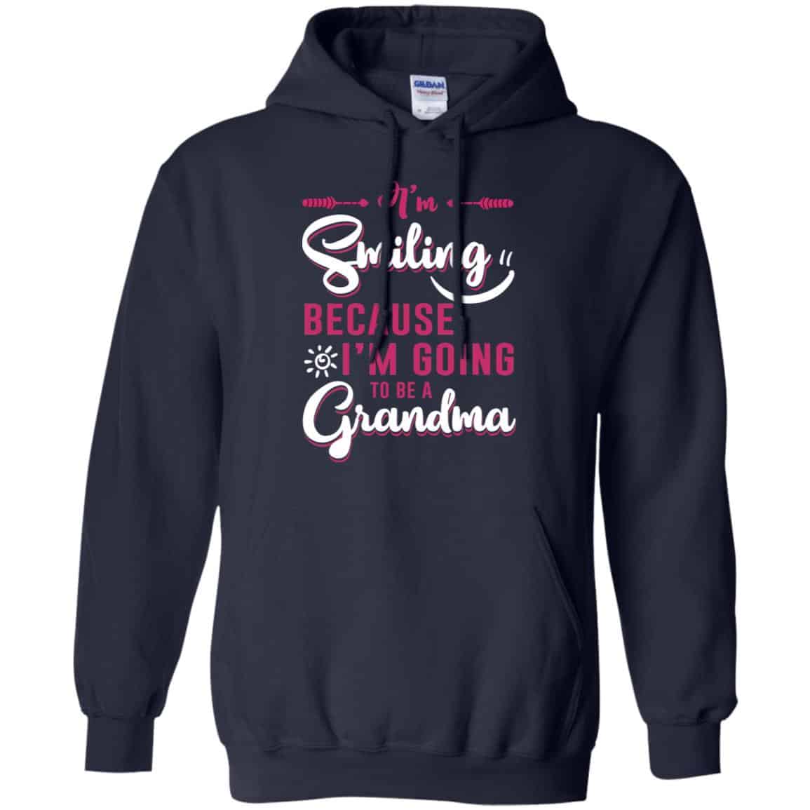 I’m Smiling Because I’m Going To Be A Grandma T-Shirts, Hoodie, Tank