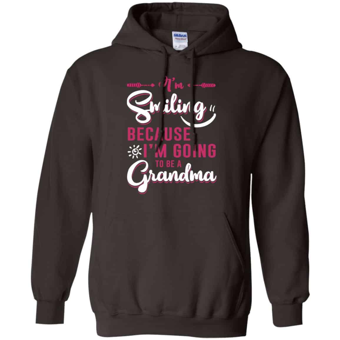 I’m Smiling Because I’m Going To Be A Grandma T-Shirts, Hoodie, Tank