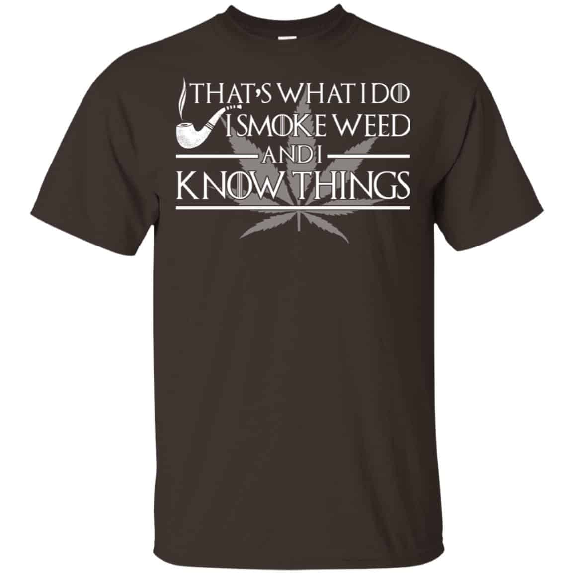That’s What I Do I Smoke Cigars And I Know Things Shirt, Hoodie, Tank