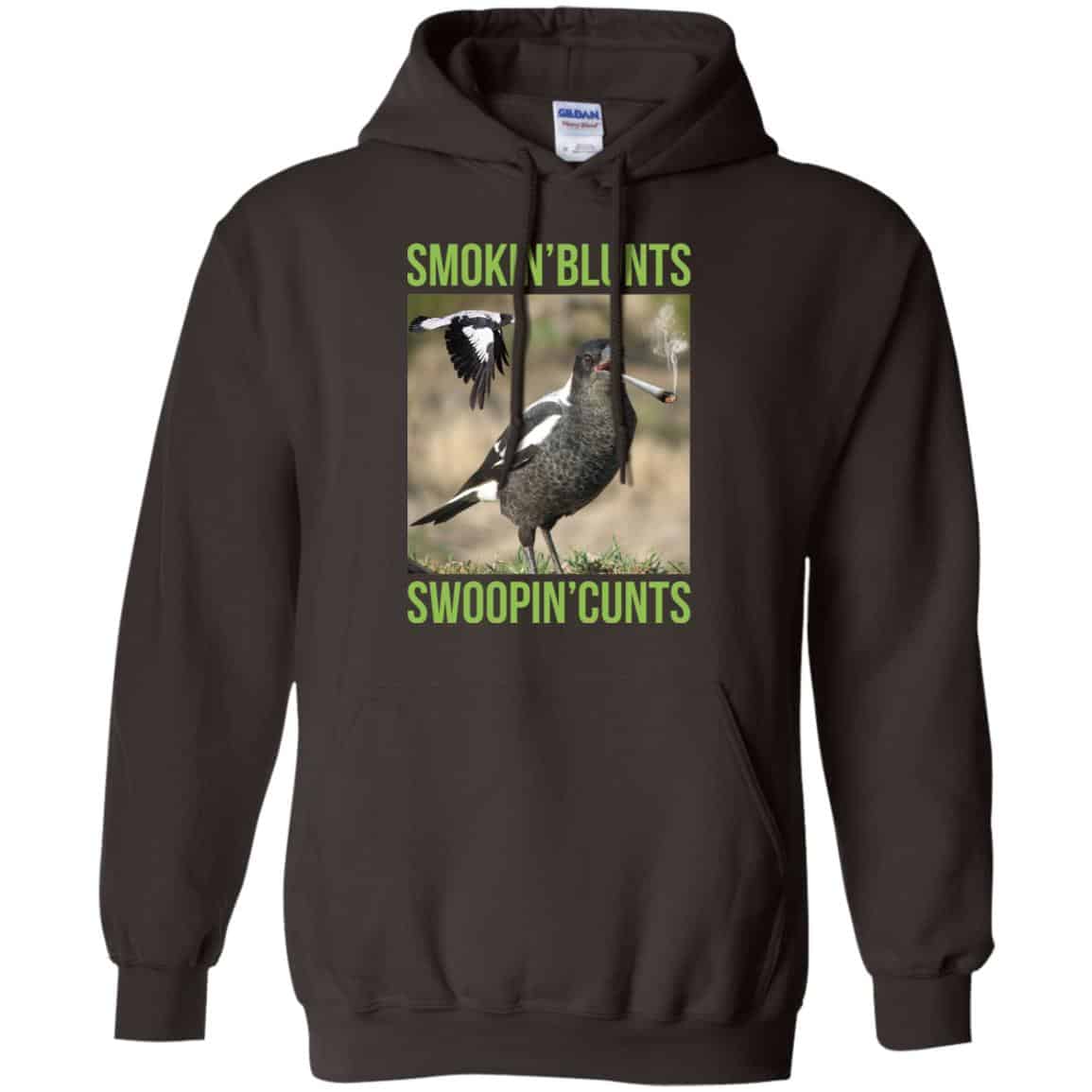 Smokin’ Blunts Swoopin’ Cunts Shirt, Hoodie, Tank