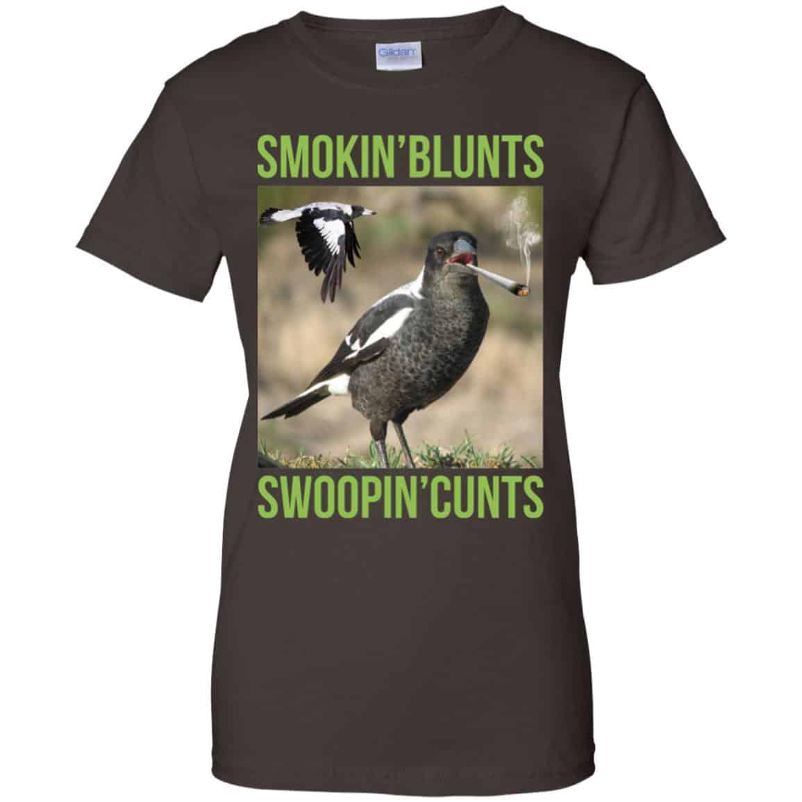 Smokin’ Blunts Swoopin’ Cunts Shirt, Hoodie, Tank