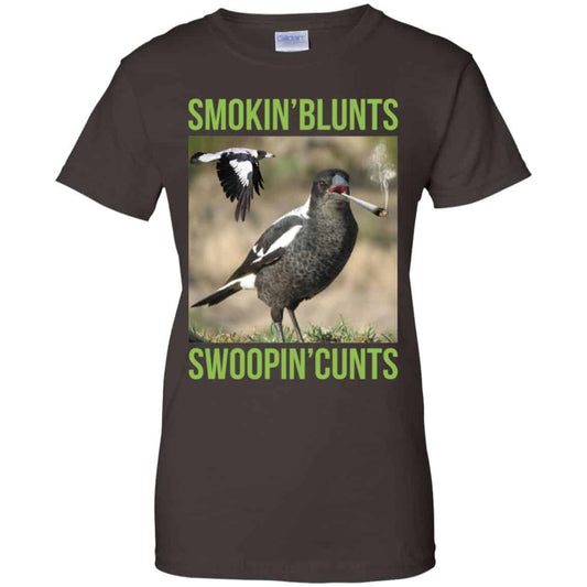 Smokin’ Blunts Swoopin’ Cunts Shirt, Hoodie, Tank