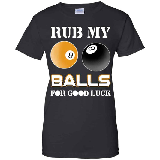 
	Rub My Balls For Good Luck Funny Billiards T-Shirts, Hoodie, Tank
