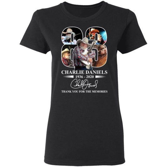 Remembering Charlie Daniels 1936 2020 Shirt, Hoodie, Tank