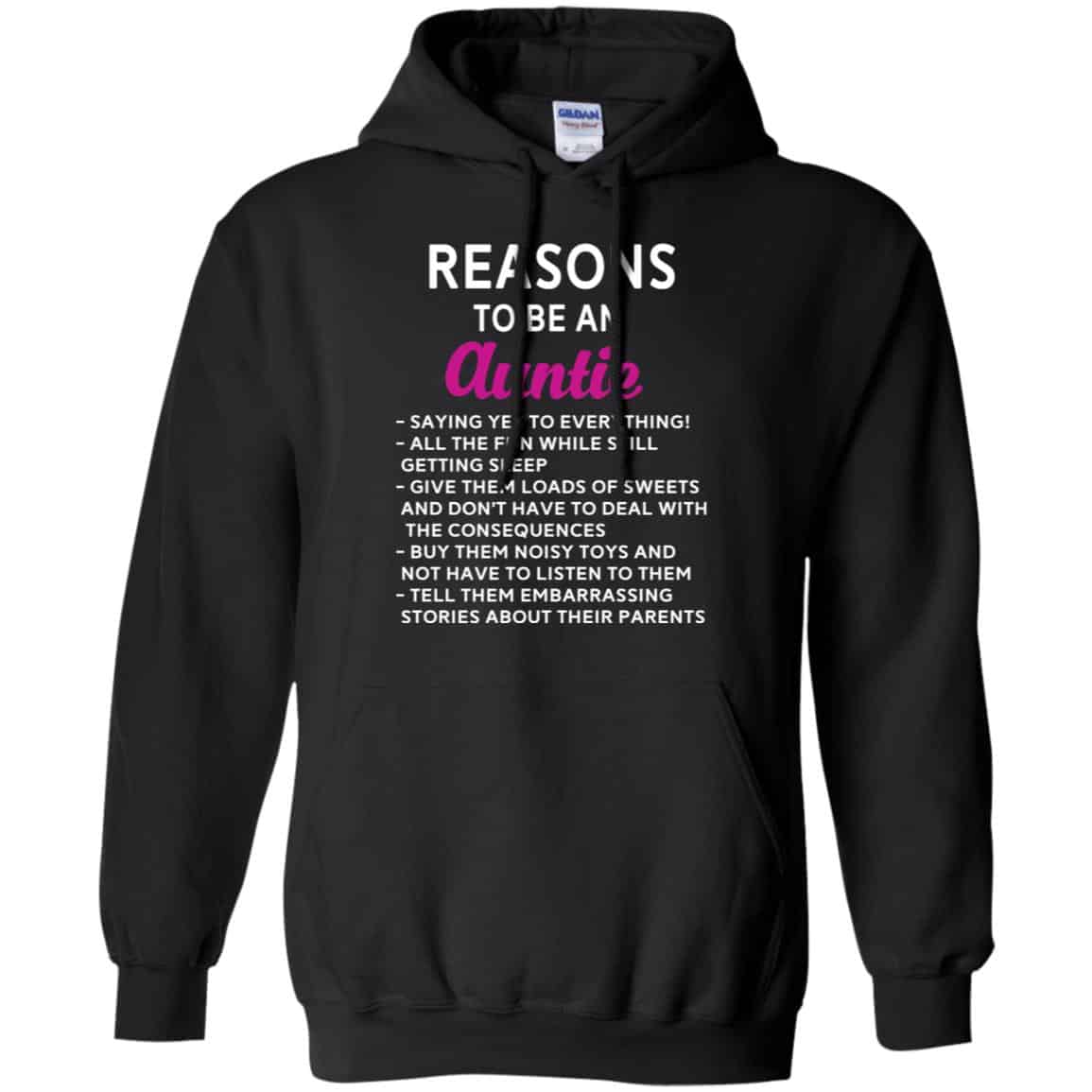 Reasons To Be A Auntie Shirt, Hoodie, Tank