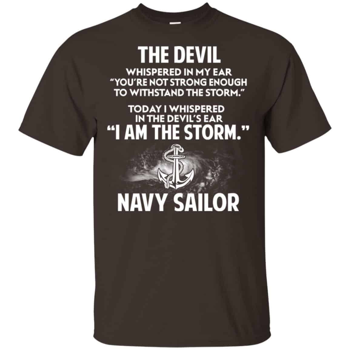 I Am The Fecking Storm The Storm Navy Sailor Shirt, Hoodie, Tank