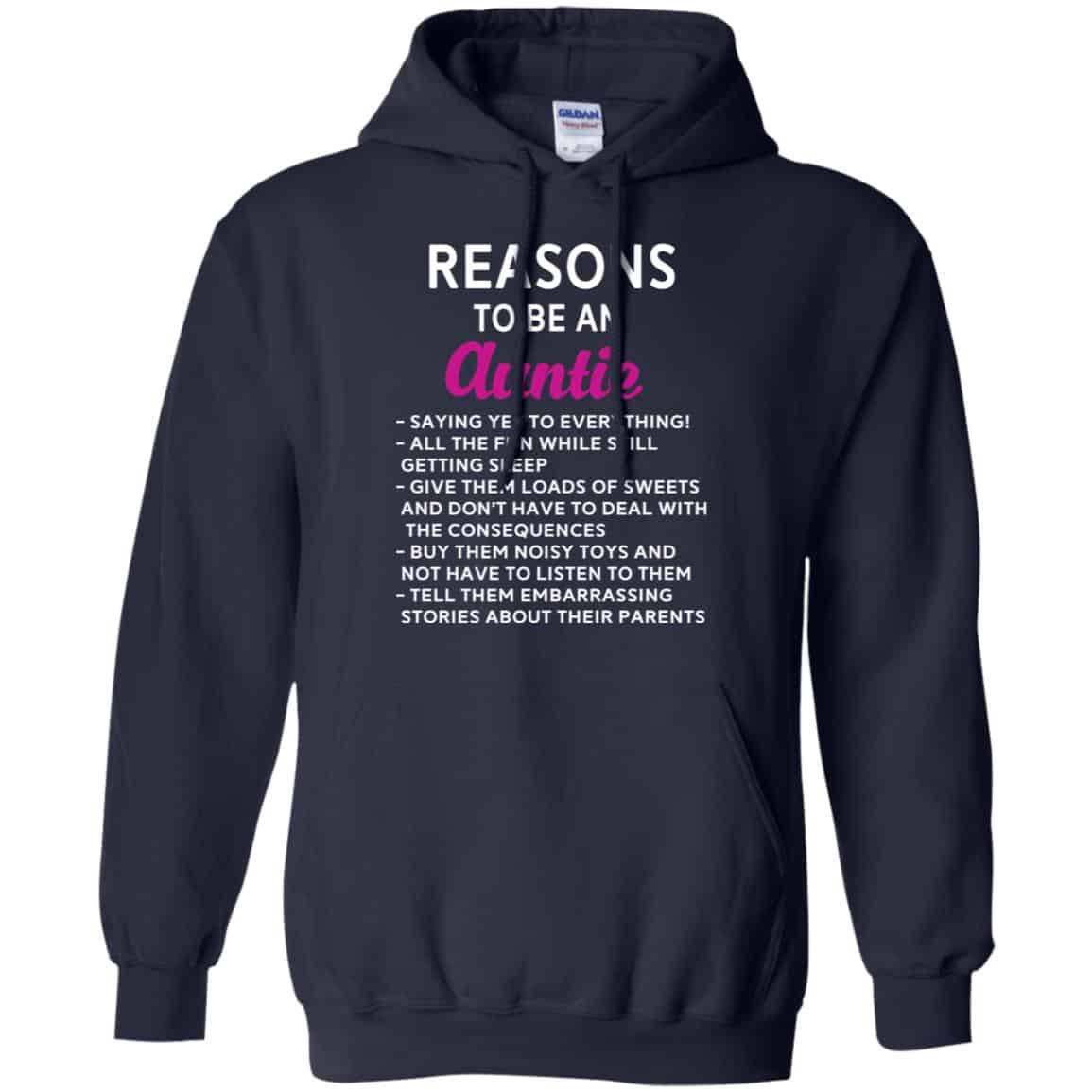 Reasons To Be A Auntie Shirt, Hoodie, Tank