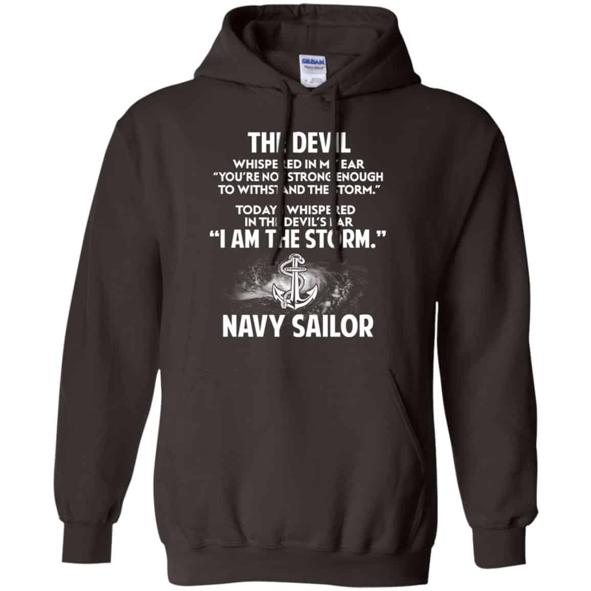 I Am The Fecking Storm The Storm Navy Sailor Shirt, Hoodie, Tank