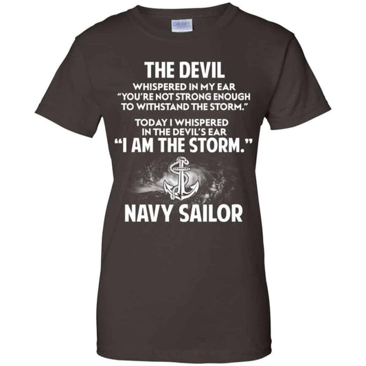 I Am The Fecking Storm The Storm Navy Sailor Shirt, Hoodie, Tank
