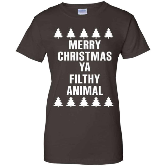Merry Christmas Ya Filthy Animal T-Shirts, Hoodie, Sweater