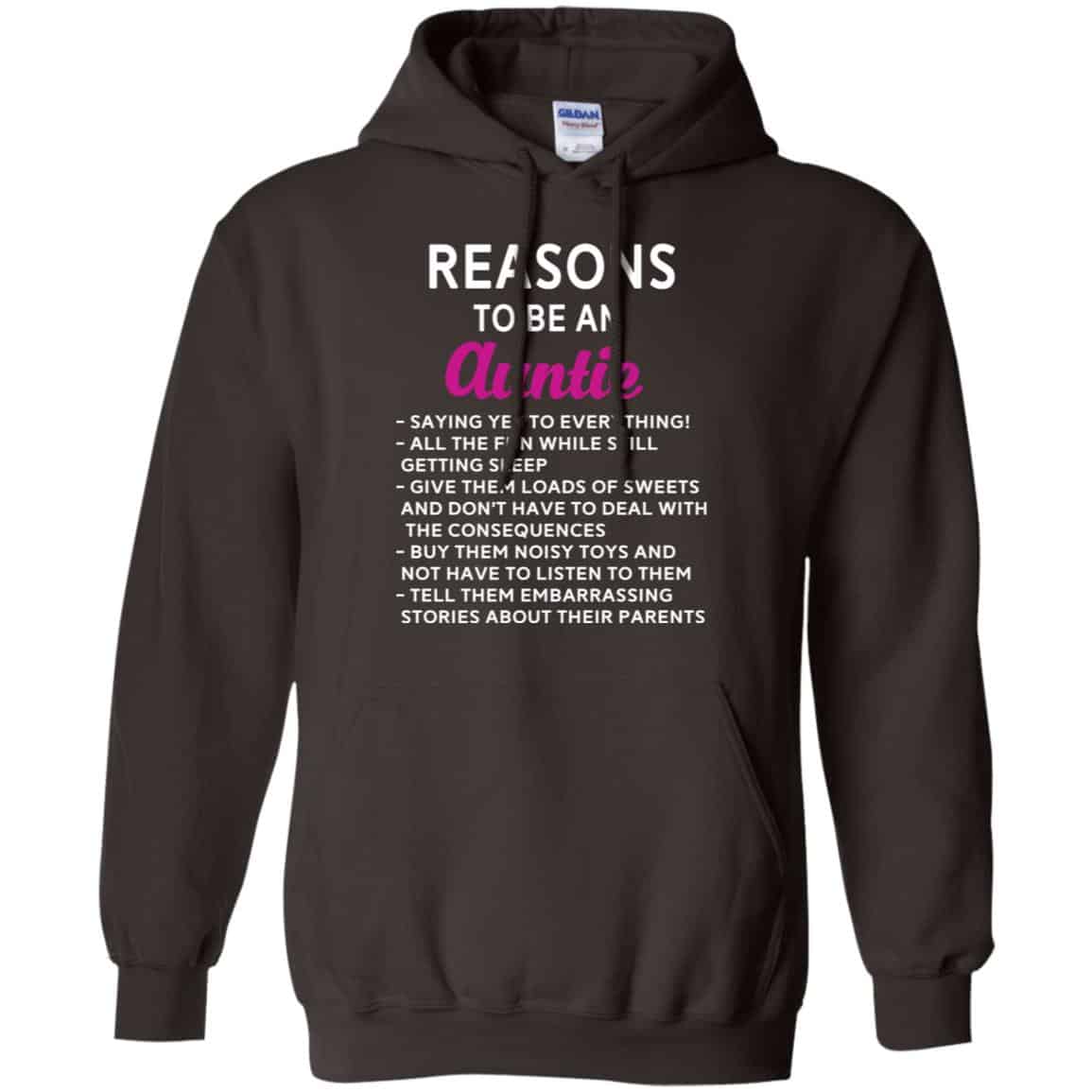 Reasons To Be A Auntie Shirt, Hoodie, Tank