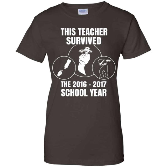This Teacher Survived The 2016 2017 School Year Shirt, Hoodie, Tank