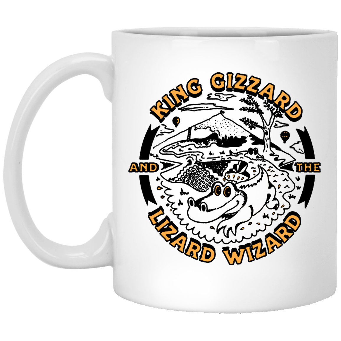
	King Gizzard And The Lizard Wizard Gators Vintage Mug
