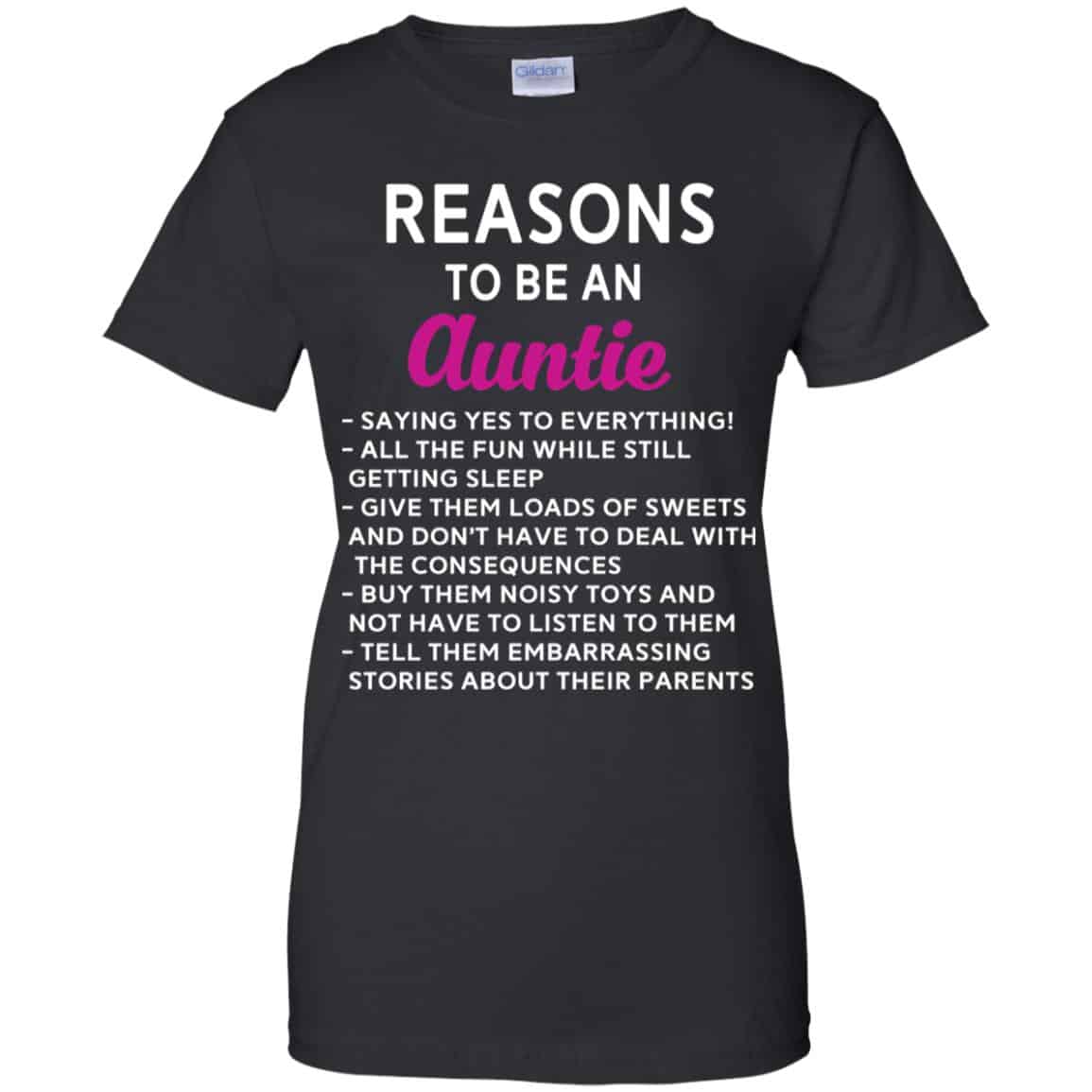 
	Reasons To Be A Auntie Shirt, Hoodie, Tank
