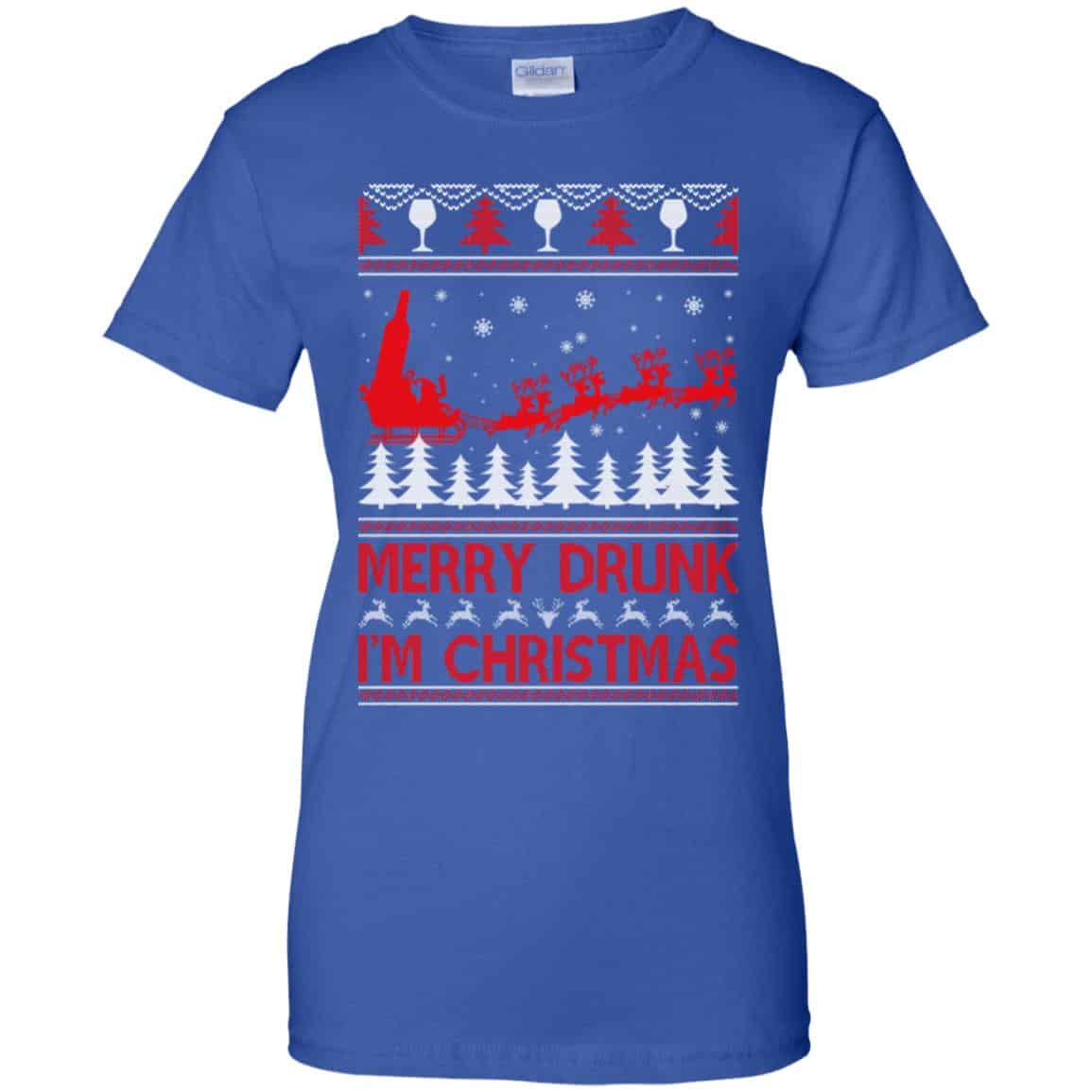 Merry Drunk I’m Christmas Sweater, T-Shirts, Hoodie