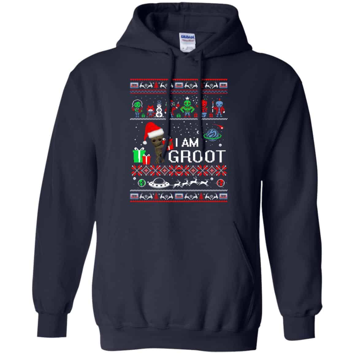 Guardians Of The Galaxy: I Am Groot Christmas T-Shirts, Hoodie, Tank