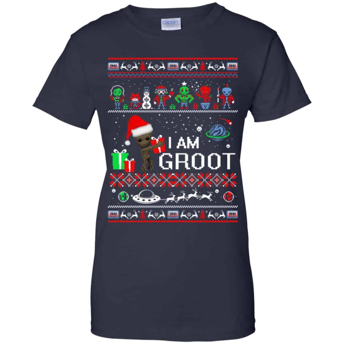 Guardians Of The Galaxy: I Am Groot Christmas T-Shirts, Hoodie, Tank