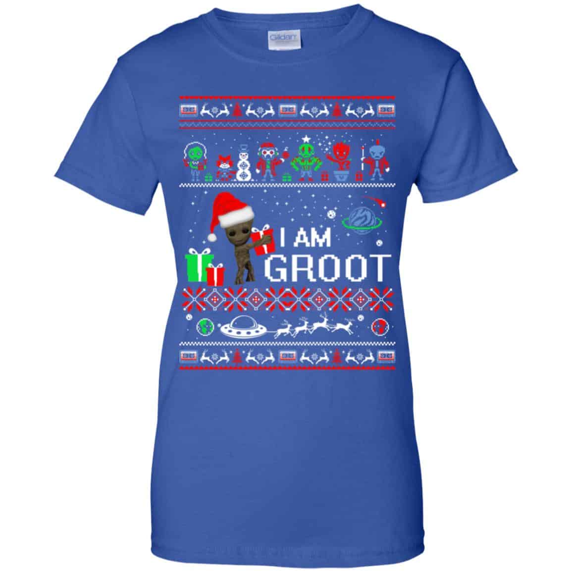Guardians Of The Galaxy: I Am Groot Christmas T-Shirts, Hoodie, Tank