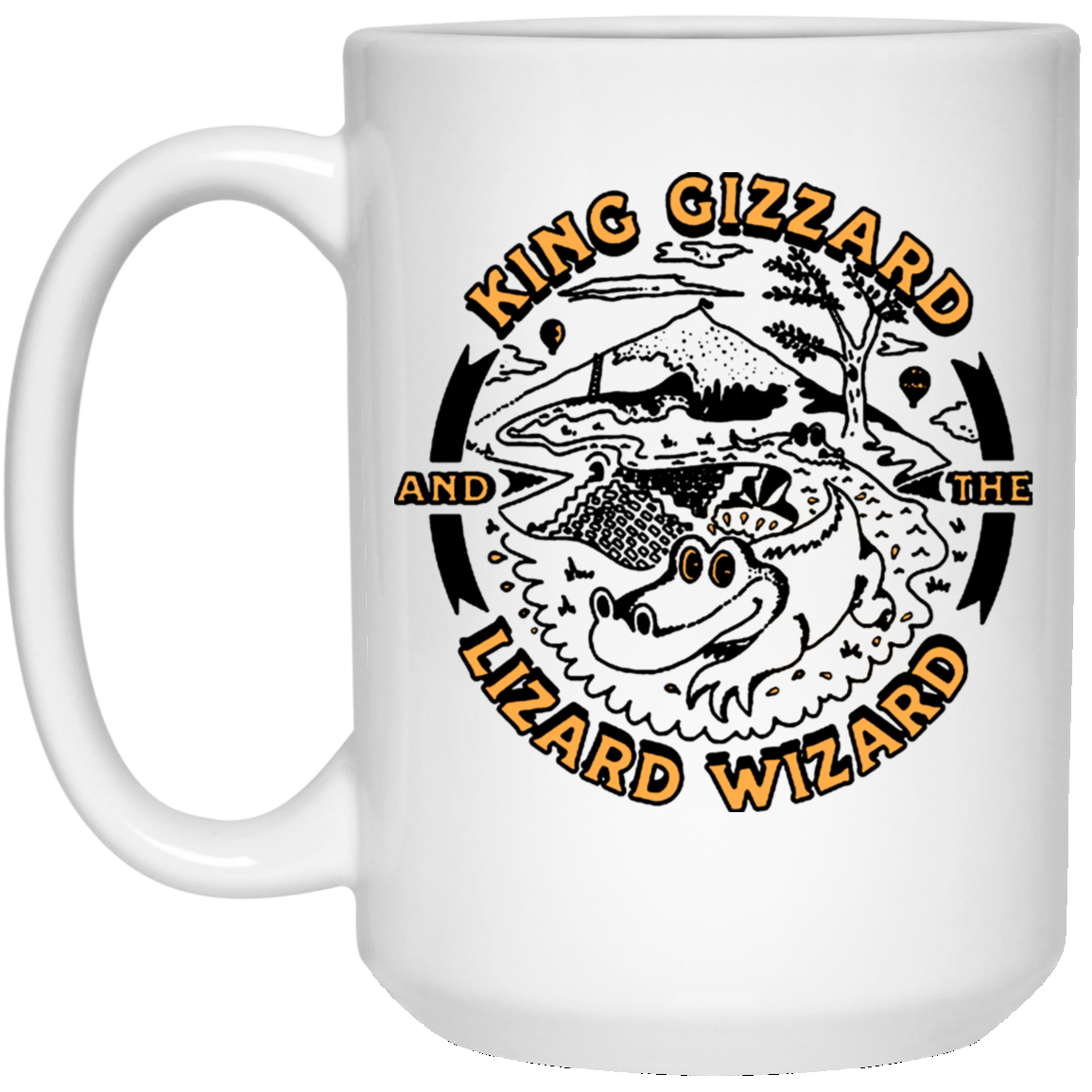 King Gizzard And The Lizard Wizard Gators Vintage Mug