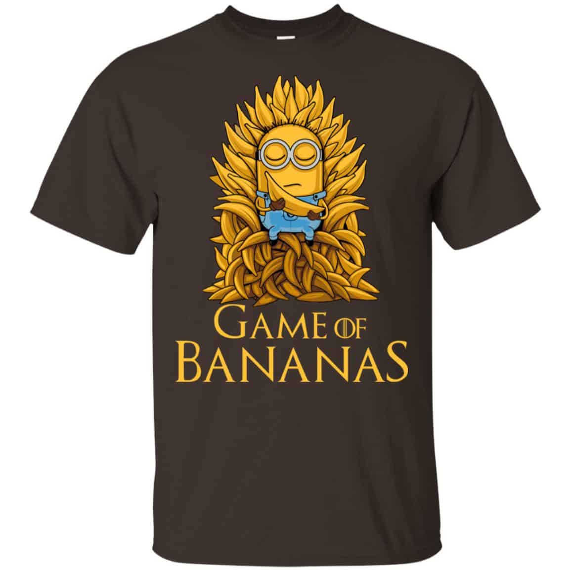 Minions: Game Of Bananas Game Of Thrones T-Shirts, Hoodie, Tank