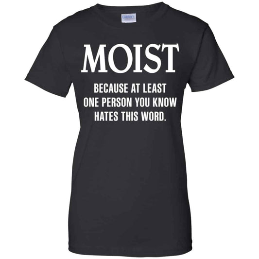 
	Moist Because At Least One Person You Know Hates This Word Shirt, Hoodie, Tank