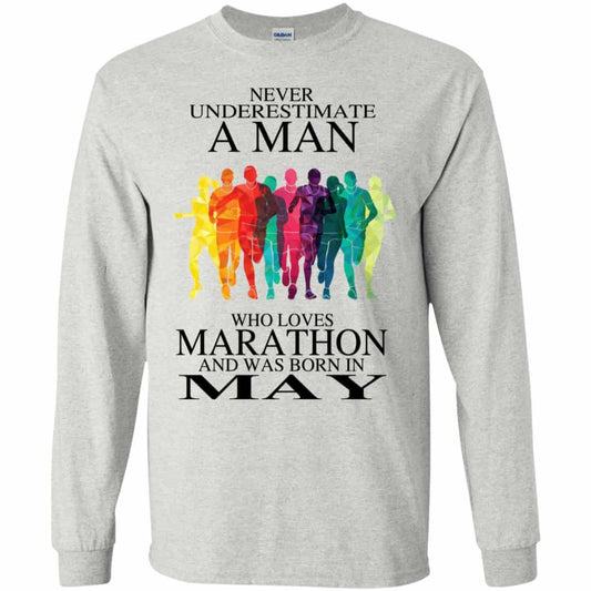 
	A Man Who Loves Marathon And Was Born In May T-Shirts, Hoodie, Tank